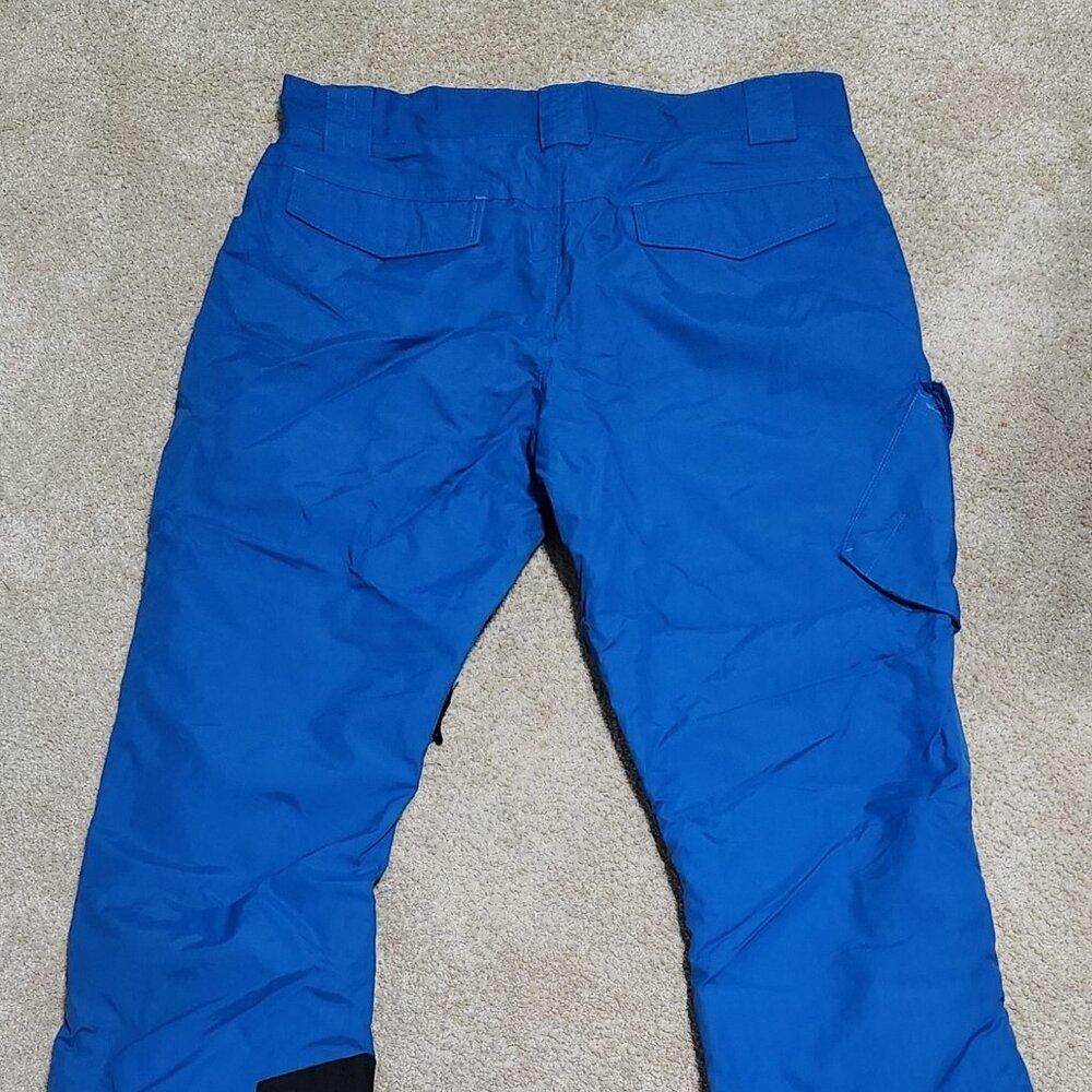 WOMENS SLALOM LIGHT BLUE AND ROYAL BLUE SKI PANTS IN GREAT CONDITION LARGE